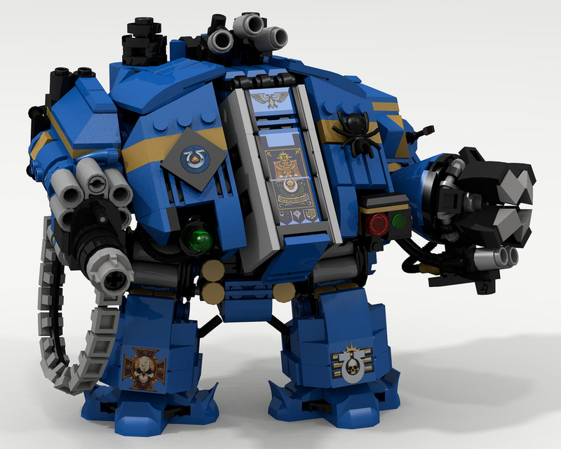 Illustration for article titled Playing Warhammer 40K With Lego